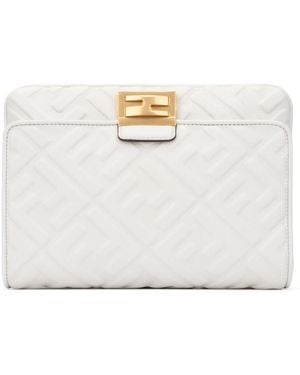 Fendi Upside Down Belt Bag - White