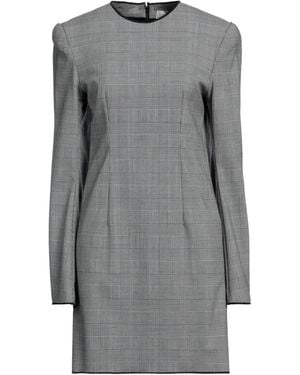 Sportmax Checked Flannel Dress - Grey