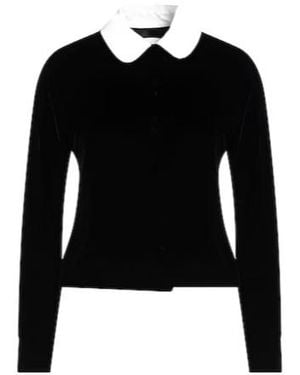 Tory Burch Solid Color Shirts - Black