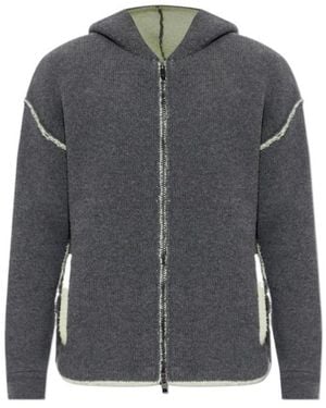 DIESEL Long-Sleeve Cardigan - Gray