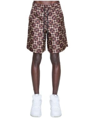 Amiri Drawstring Shorts - Red