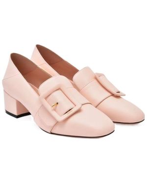 Bally Buckle High Heels - Pink