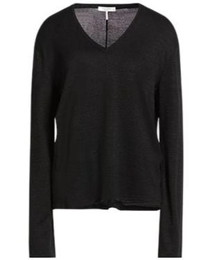 Rag & Bone Knitted Long-Sleeved V-Neck - Black