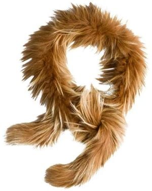 Prada Lace Scarf - Metallic
