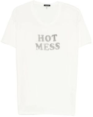 R13 Short-Sleeved T-Shirt - White