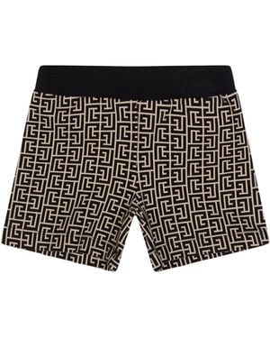 Balmain Logo Shorts - Black