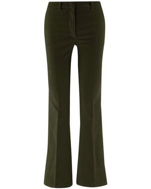 Ql2 Matisse Flared Trousers - Green