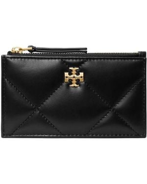 Tory Burch Zipper Card Holder - Black