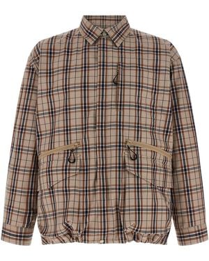 Comme des Garçons Oversized Overshirt - Brown