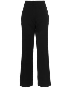 Jil Sander Straight-Leg Tailored Trousers - Black