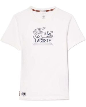 Lacoste Solidwhite Shortsleeve Tshirt