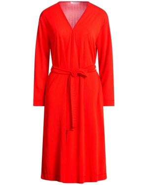 Max Mara Lightweight Knit Long-Sleeve Cardigan - Red