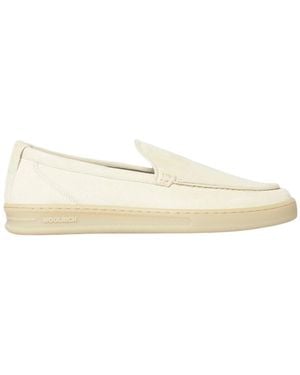 Woolrich Suede Loafers - Natural