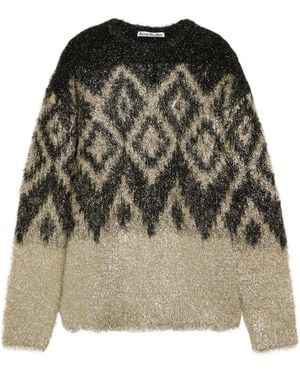 Acne Studios Metallic Thread Sweater - Multicolor