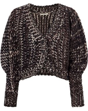 Kallmeyer Wool-Blend Cardigan - Black
