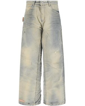 PDF CHANNEL Pdf Wide-Leg Jeans - Grey