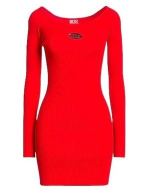 DIESEL Fitted Dress - Red