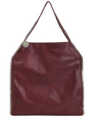 Stella McCartney Falabella Baby Bella Large Top Handle Bag - Purple