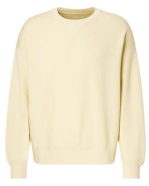 Visvim Jumbo Wool And Cotton Sweatshirt - Natural