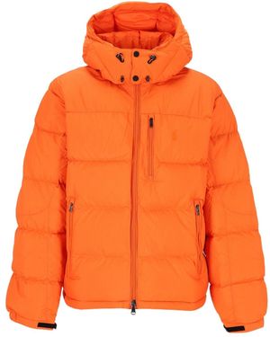 Polo Ralph Lauren Long-Sleeved Padded Jacket - Orange