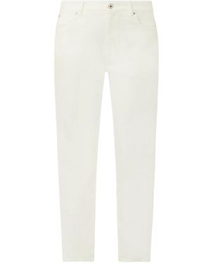 Weekend by Maxmara Wkdabituro Logo-Patch Trousers - White