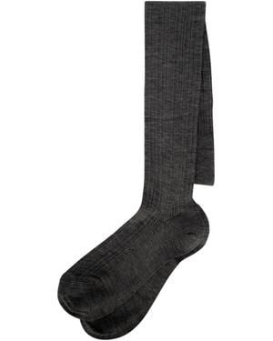 Brunello Cucinelli Over The Knee Socks - Black