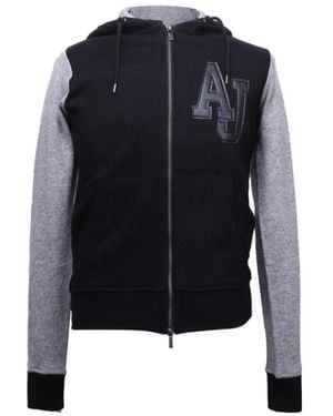 Armani Jeans Logo Casual Jacket - Blue