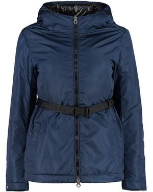 Duvetica Long-Sleeved Down Jacket - Blue