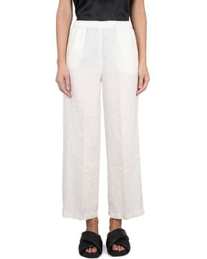 Aspesi Straight-Leg Palazzo Pants - White