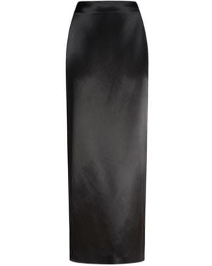 The Row Bartelle Mid-Length Skirt - Black