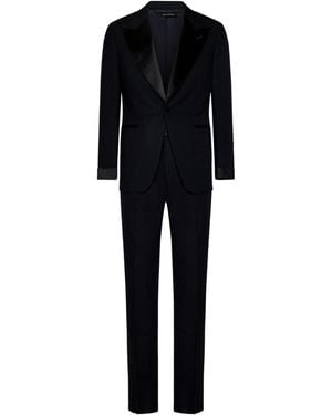 Tom Ford Single-Breasted Tailored Suit - Black