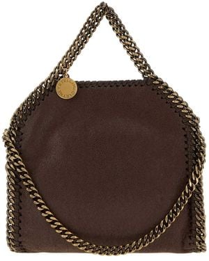 Stella McCartney Falabella Tiny Shoulder Bag - Brown