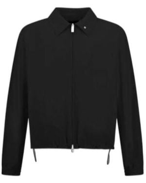 Herno Zippered Shirt Jacket - Black