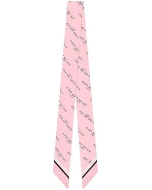 Givenchy Twill Silk Scarf - Pink
