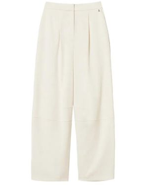 Twinset Side-Pocket Pants - White