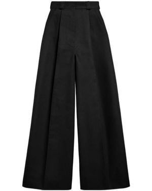 Balenciaga High-Waist Trousers - Black