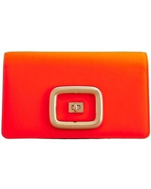 Roger Vivier Viv' Choc Mini Bag - Red