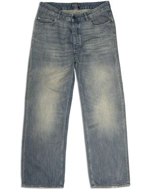 Balenciaga Straight-Leg Jeans - Grey