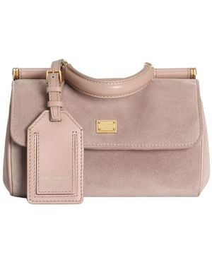 Dolce & Gabbana Top Handle Shoulder Bag - Pink