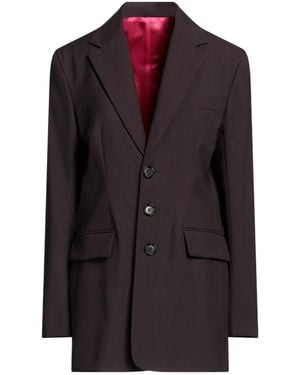 Marni Solid-Color Suit Jacket - Black