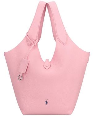 Polo Ralph Lauren Polo Play Top Handle Bag - Pink