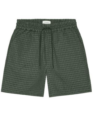 Les Deux Elastic-Waist Shorts - Green