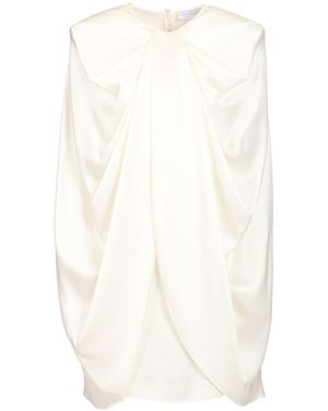 Stella McCartney Cape Mini Dress - White