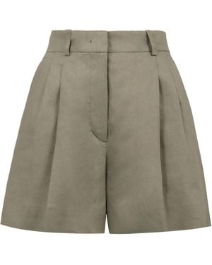 Kiton Belt Belt Shorts - Green