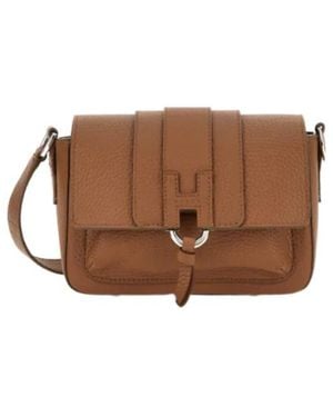 Hogan Trend Flap Bag - Brown