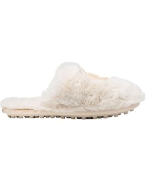 MICHAEL Michael Kors Logo Details Mules - White