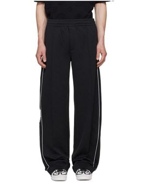 CASABLANCA Elastic-Waist Casual Trousers - Black