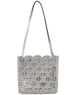 Rabanne Rabanne Scalloped Edge Strapped Shoulder Bag - White