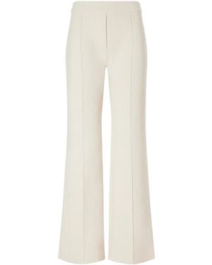 High Sport Corduroy Wide-Leg Pants - White