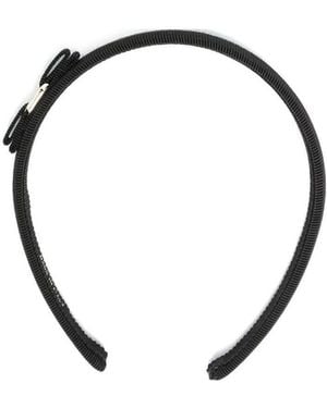 Ferragamo Bow-Detail Head Band - Metallic